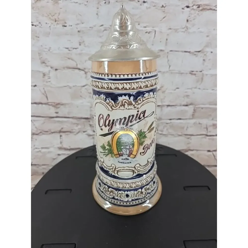 VINTAGE OLYMPIA BEER Tumwater Stein